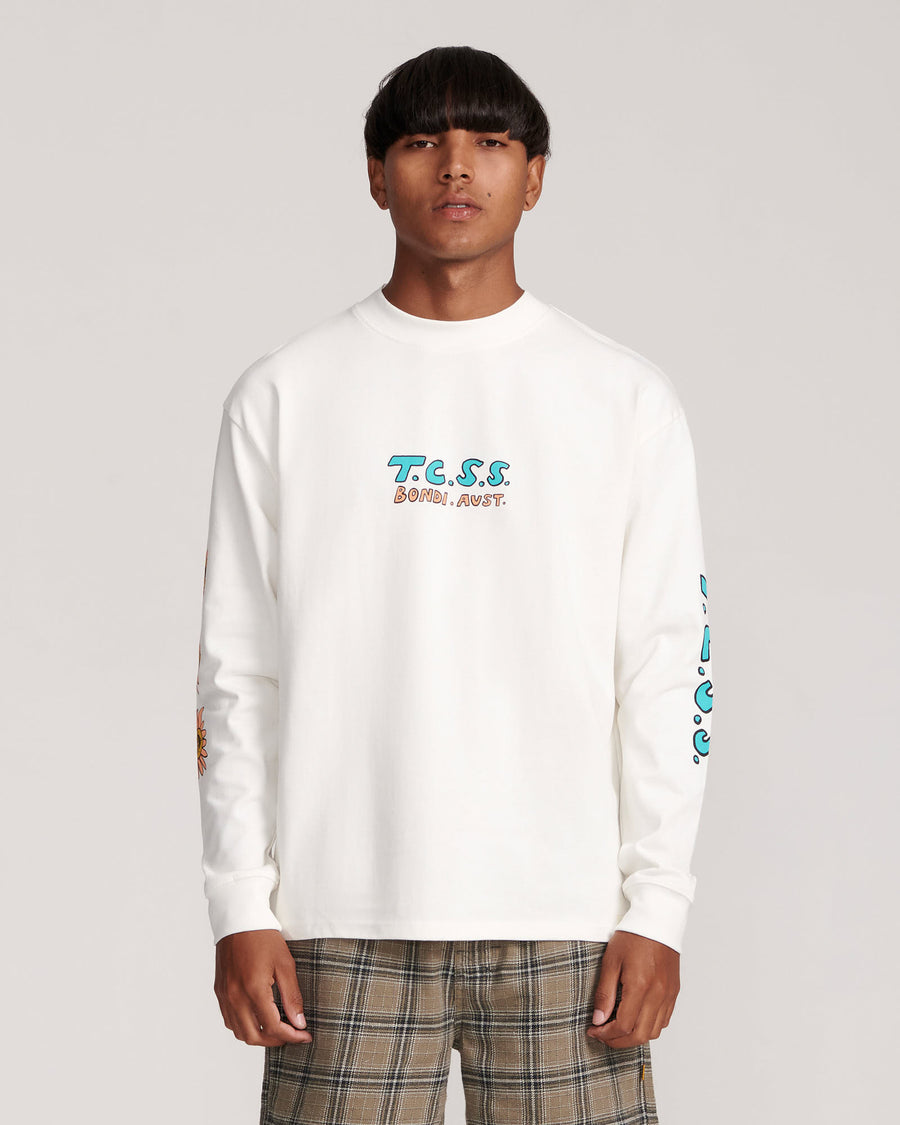 Grande Longsleeve Tee - Vintage White