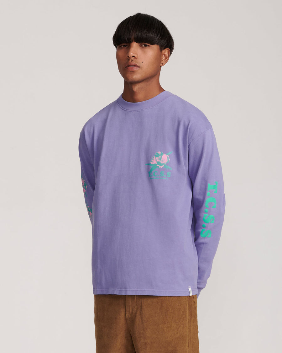 Judd Longsleeve Tee - Lilac