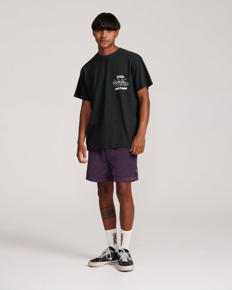 Take It Slow Tee - Vintage Black