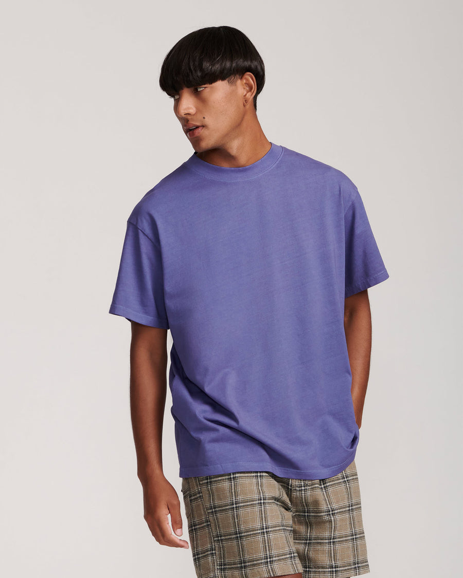 Band Tee - Blueberry