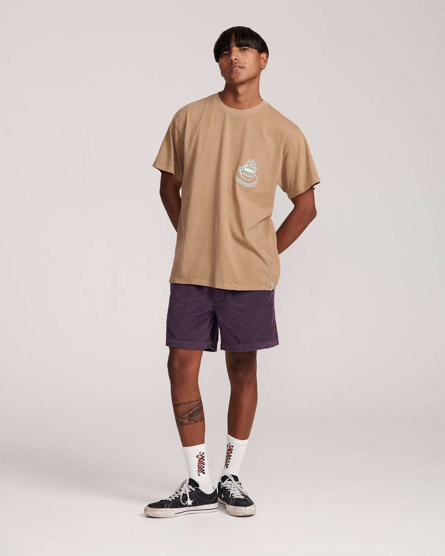 Coffee Time Tee - Cinnamon