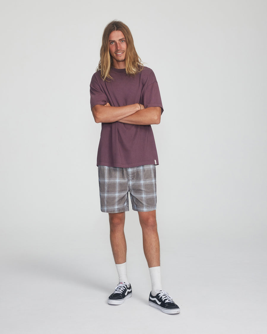 Band Tee - Plum