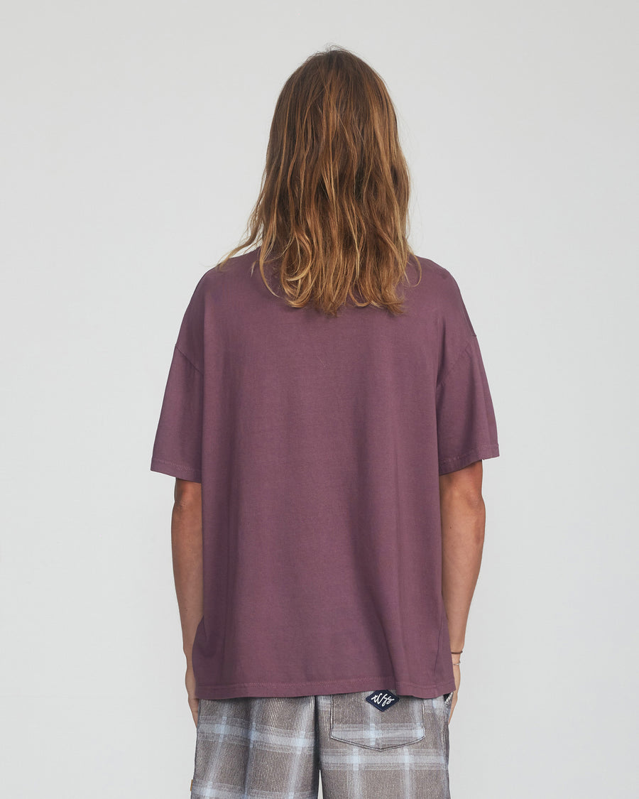 Band Tee - Plum