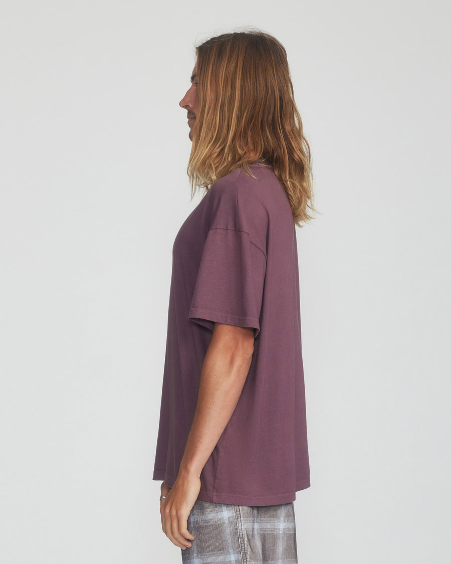 Band Tee - Plum