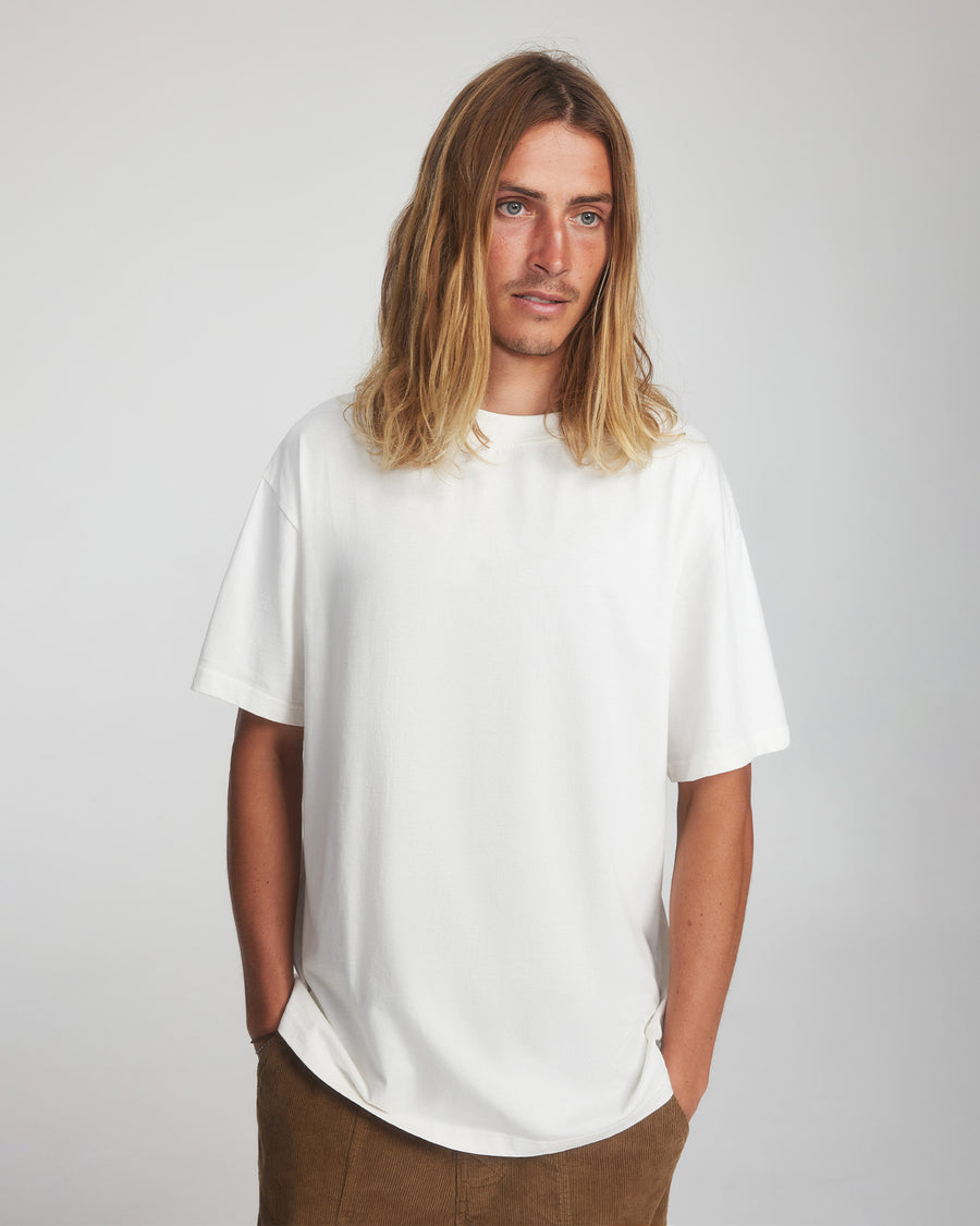Band Tee - Vintage White