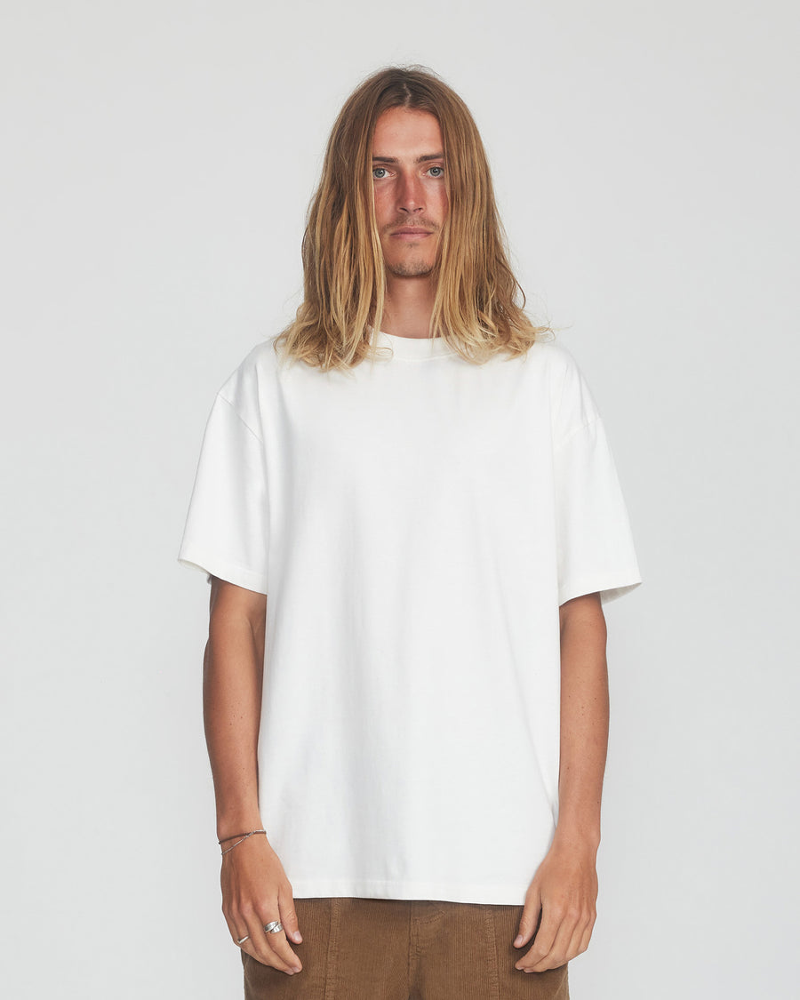 Band Tee - Vintage White