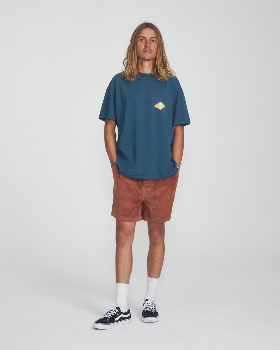 Scribble Tee - Aegean