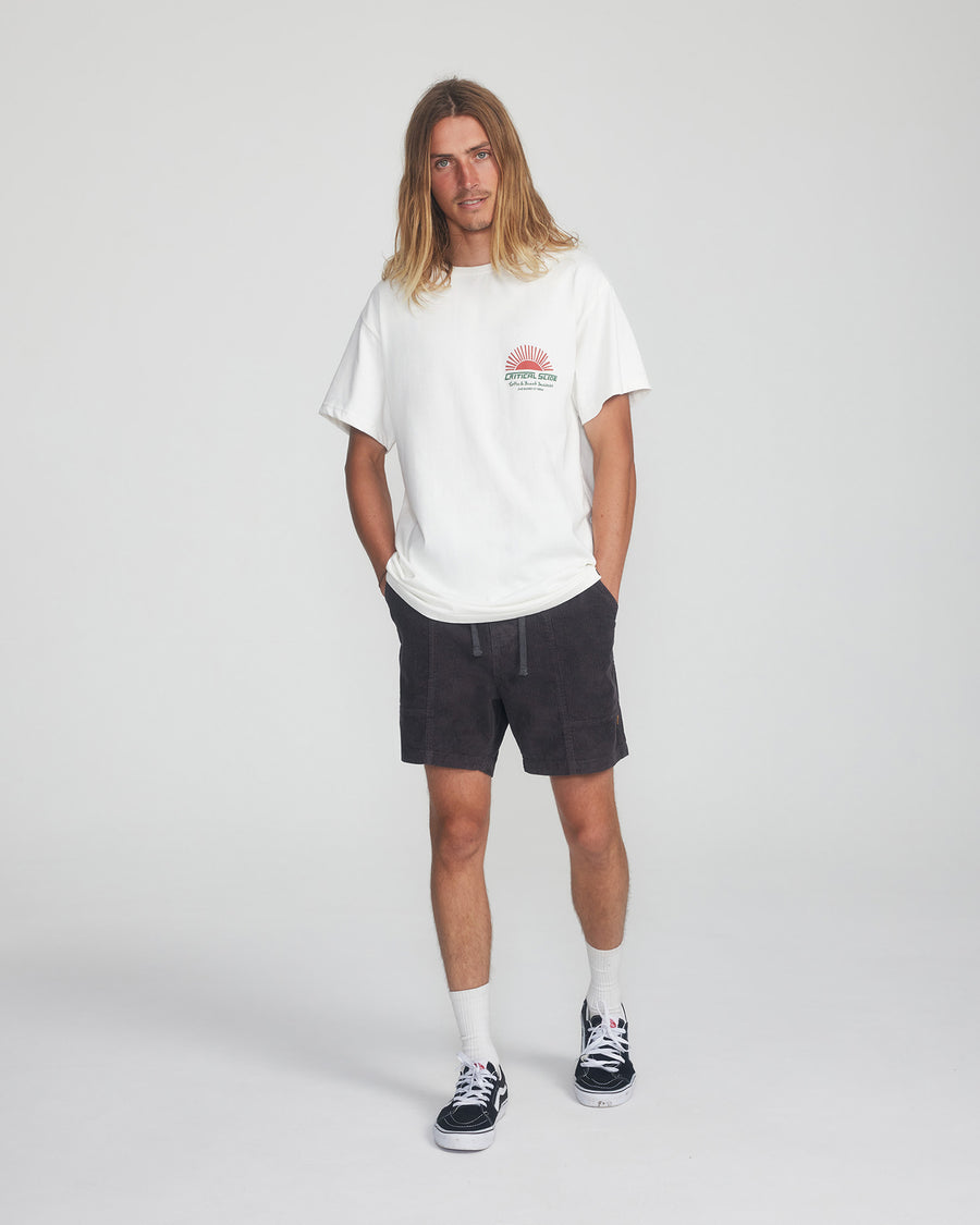 Rising Sun Tee  - Vintage White