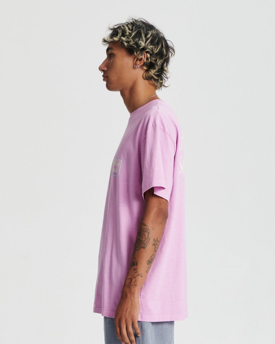 Offset Tee - Musk