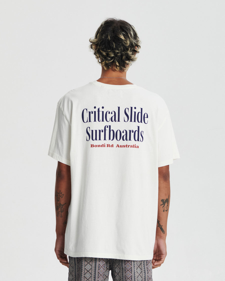 Offset Tee - Vintage White