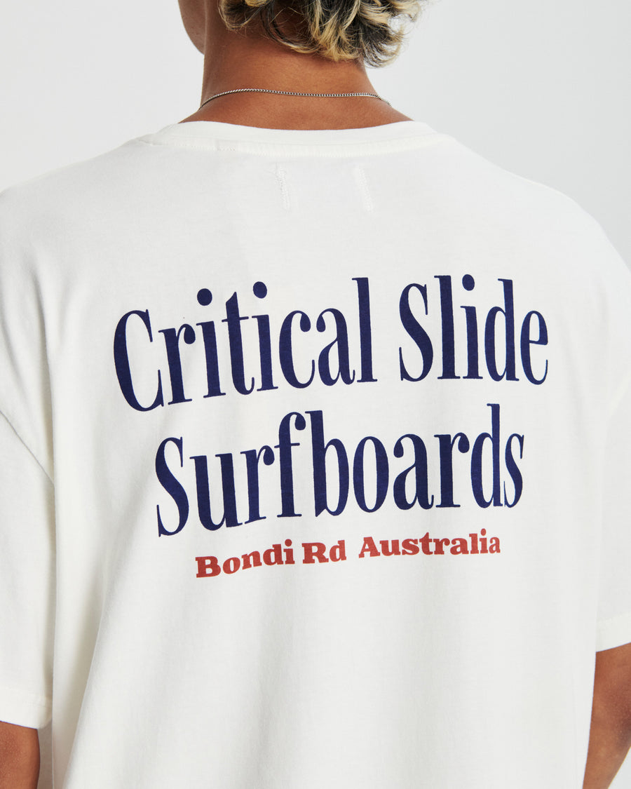 Offset Tee - Vintage White