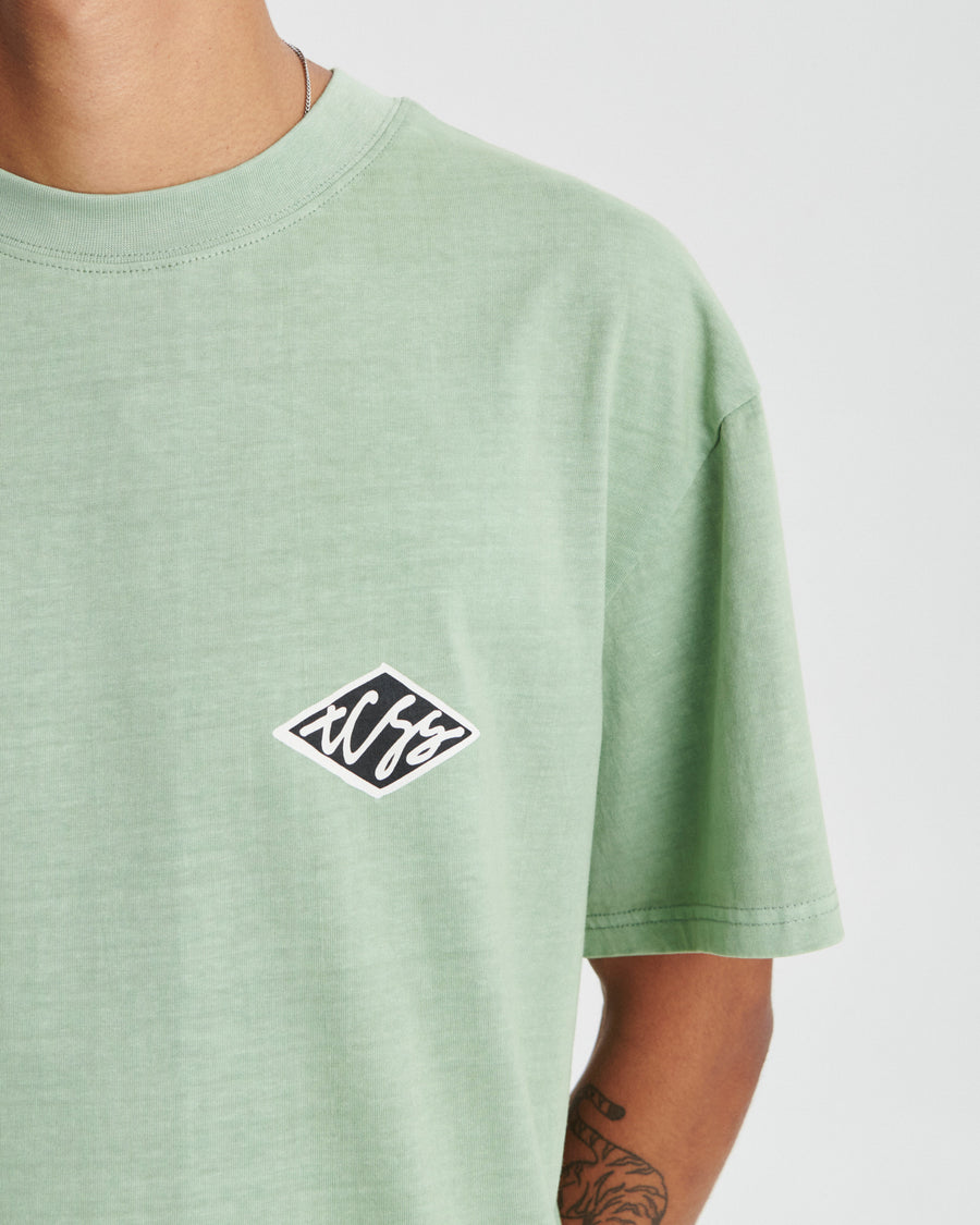Scribble Tee - Mint