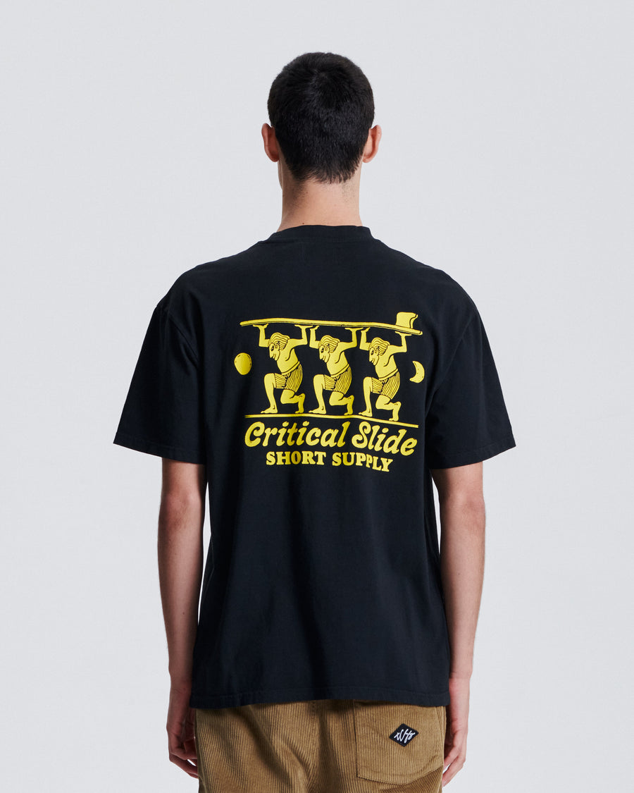 Short Supply Tee - Vintage Black