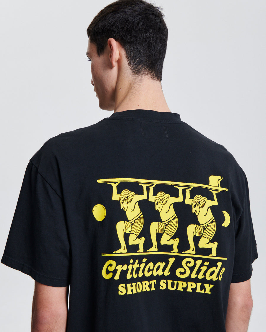 Short Supply Tee - Vintage Black