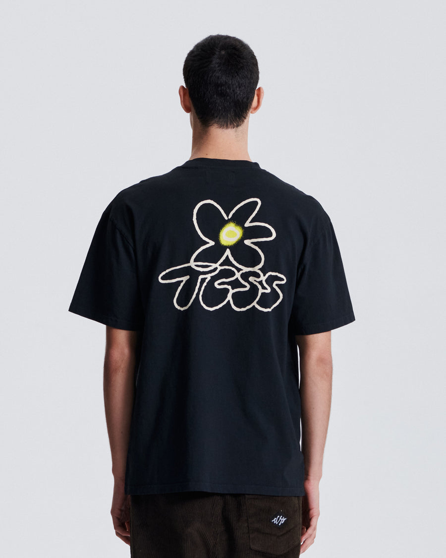 Blooms Tee - Vintage Black
