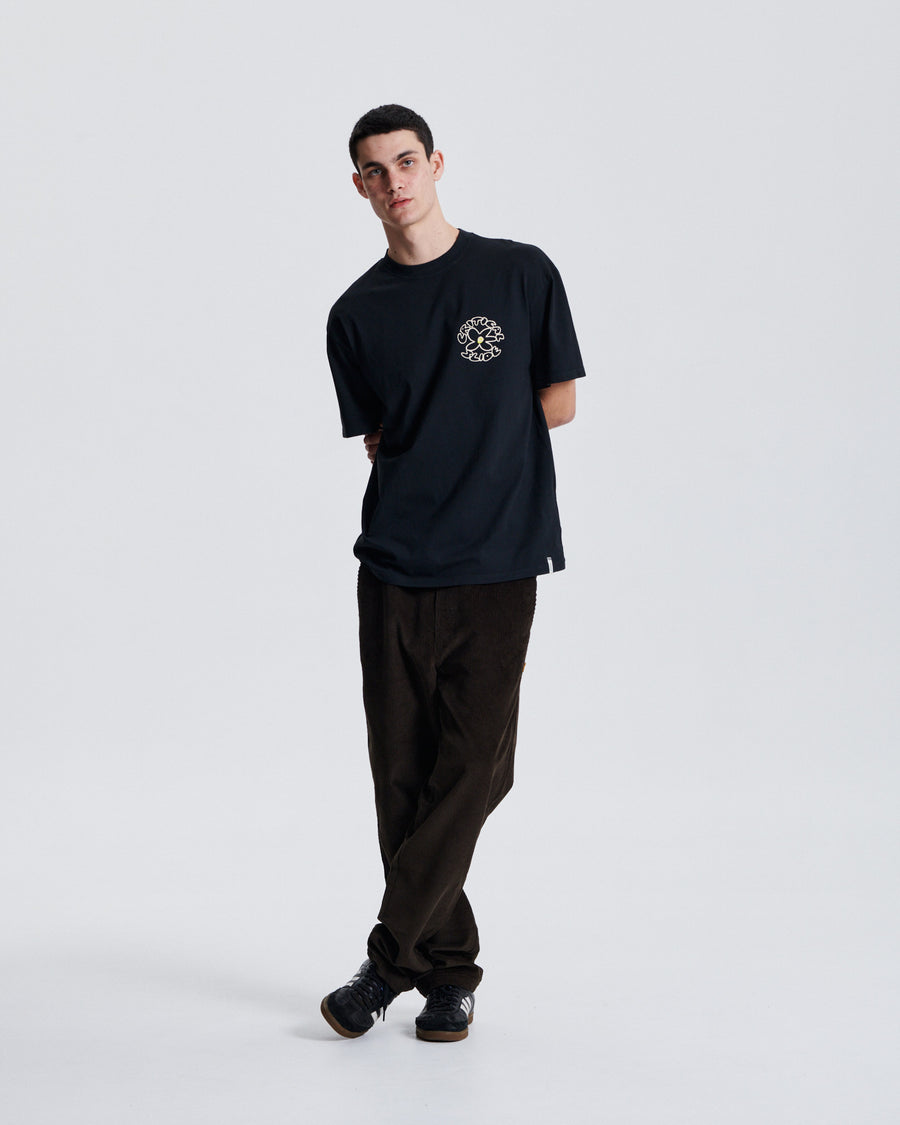 Blooms Tee - Vintage Black