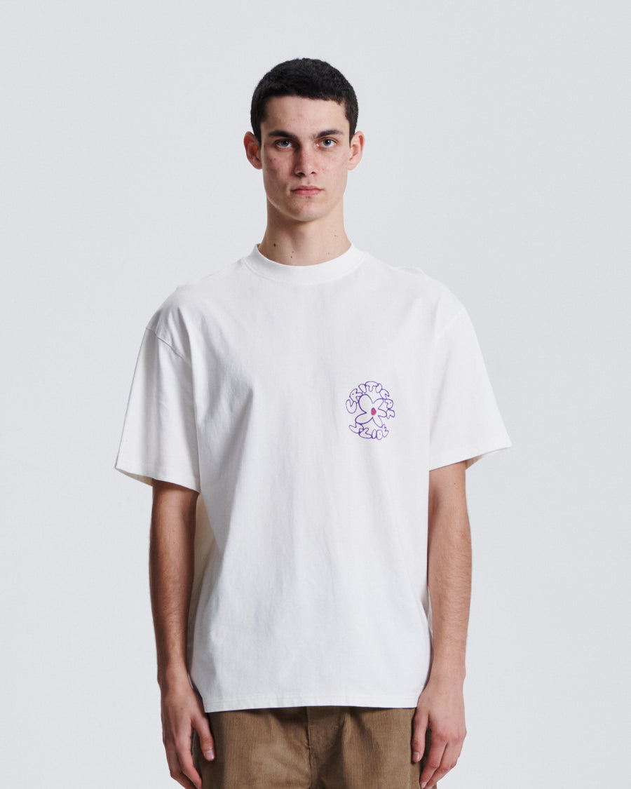 Blooms Tee - Vintage White