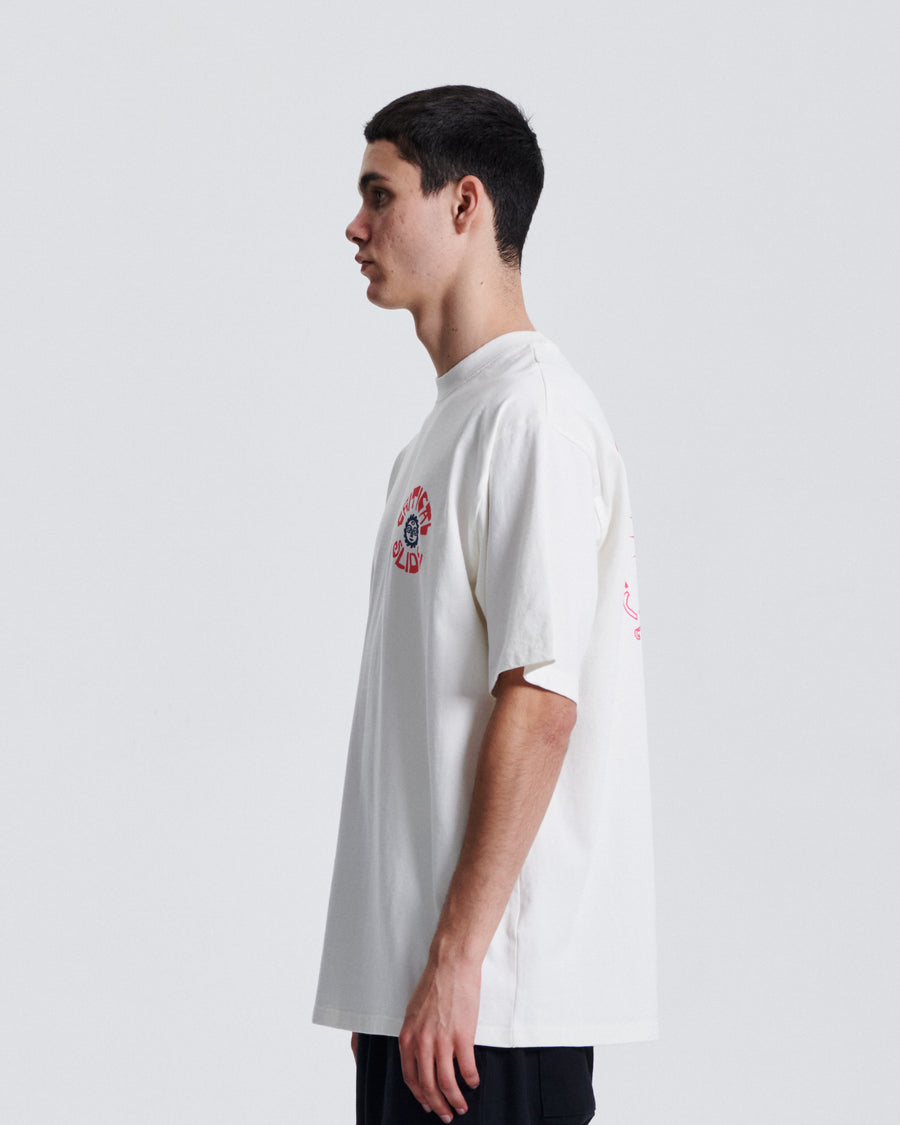 Remains Tee - Vintage White