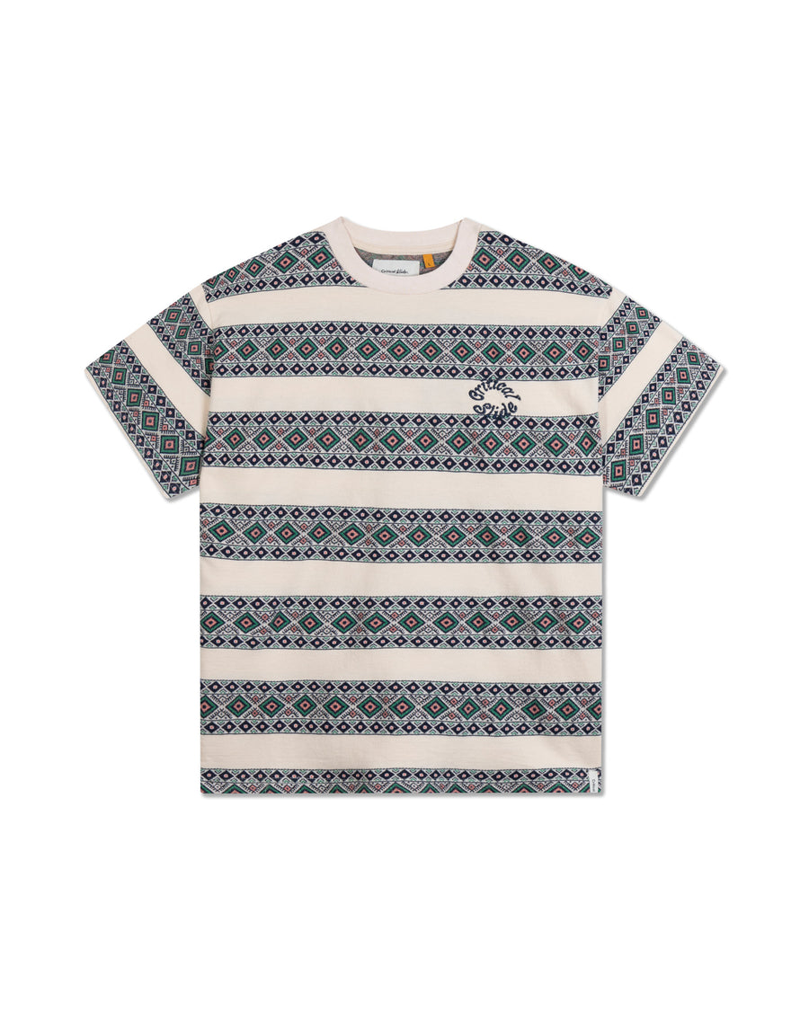 Dunstin Yarn Dye Tee - Ecru