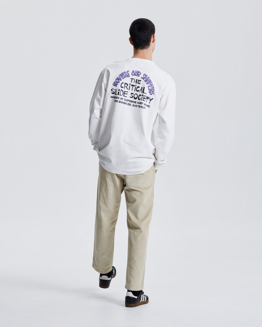 Community LS Tee - Vintage White