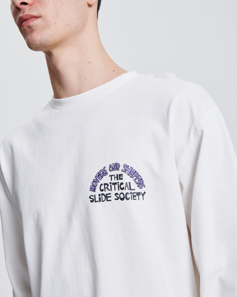 Community LS Tee - Vintage White