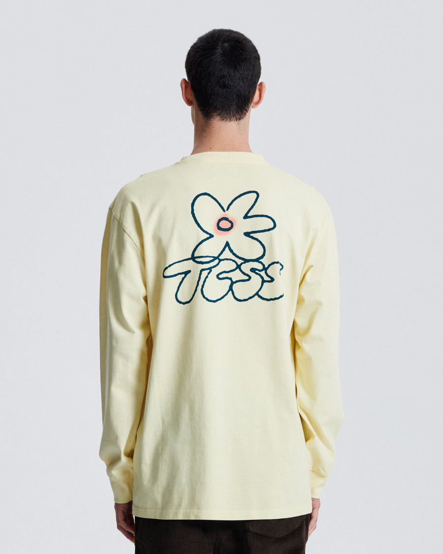 Blooms LS Tee - Banana