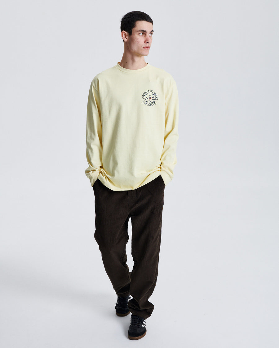 Blooms LS Tee - Banana