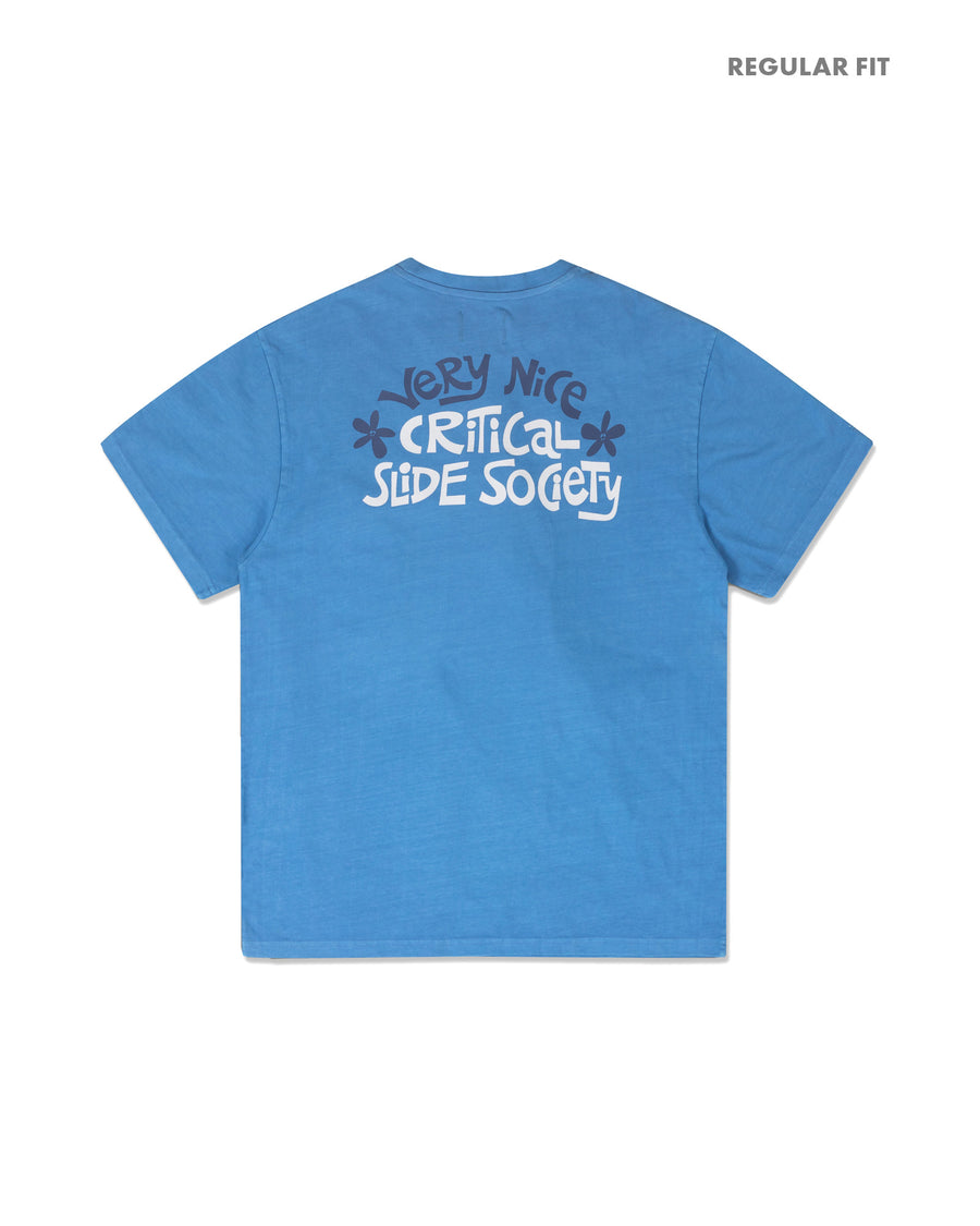 Very Nice Tee - Azure Blue