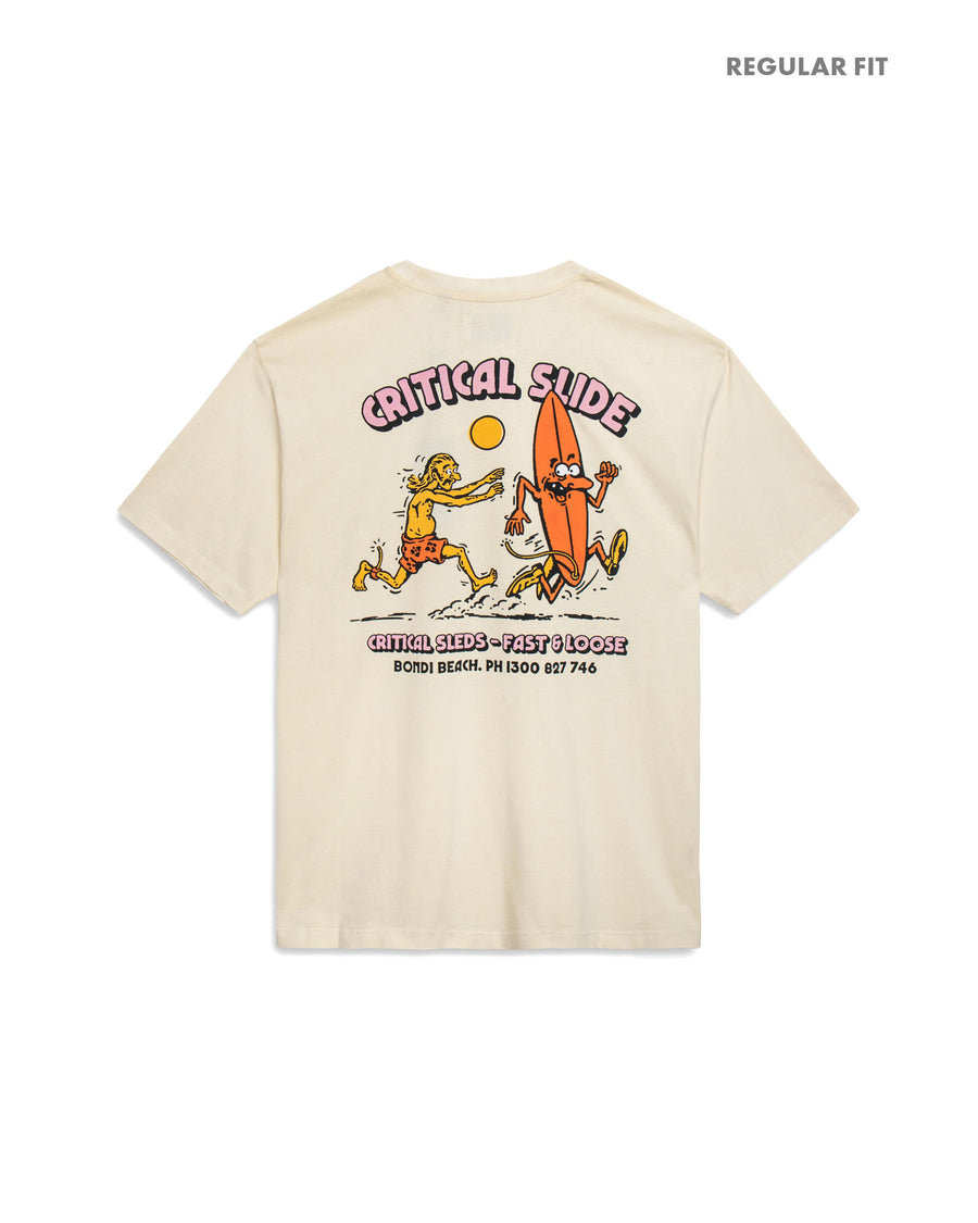 Fast and Loose Tee - Ecru