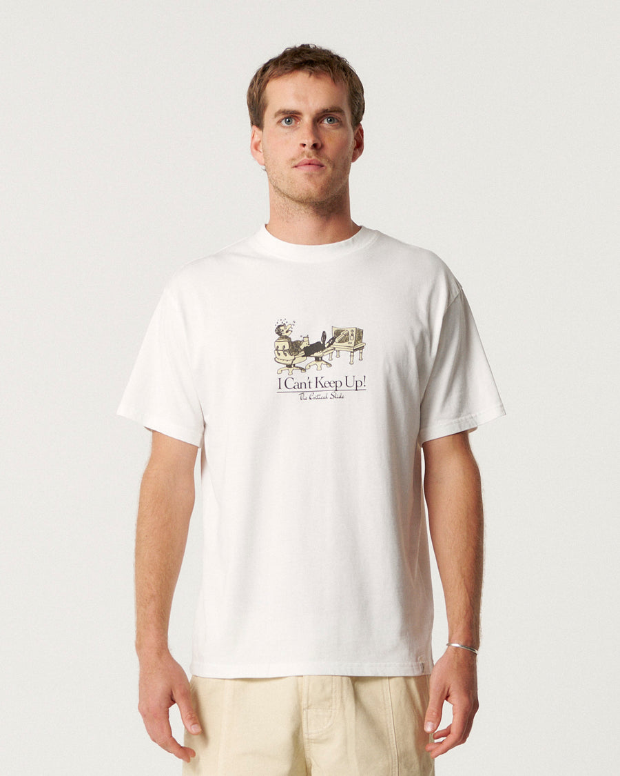 Keep Up Tee - Vintage White