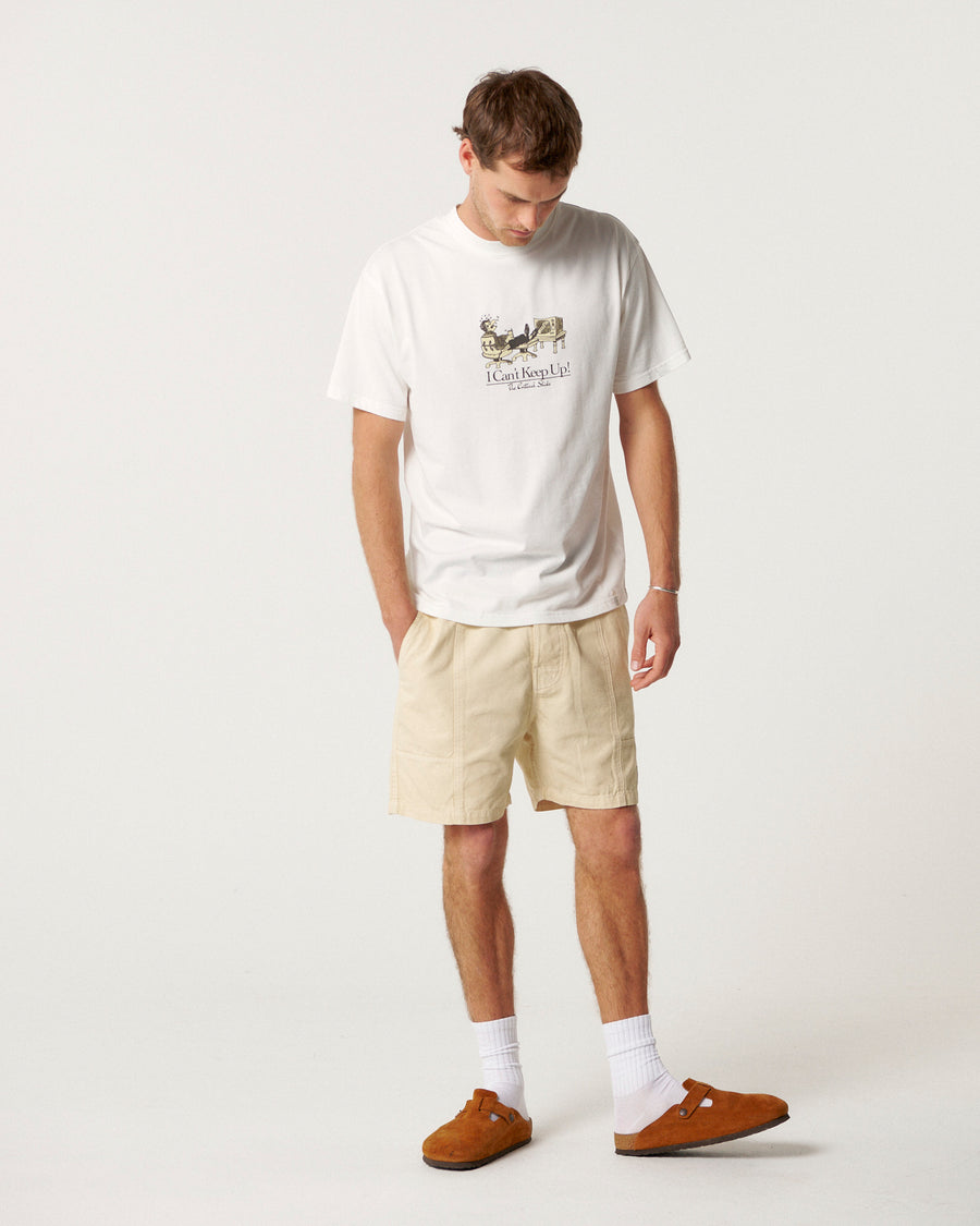 Keep Up Tee - Vintage White