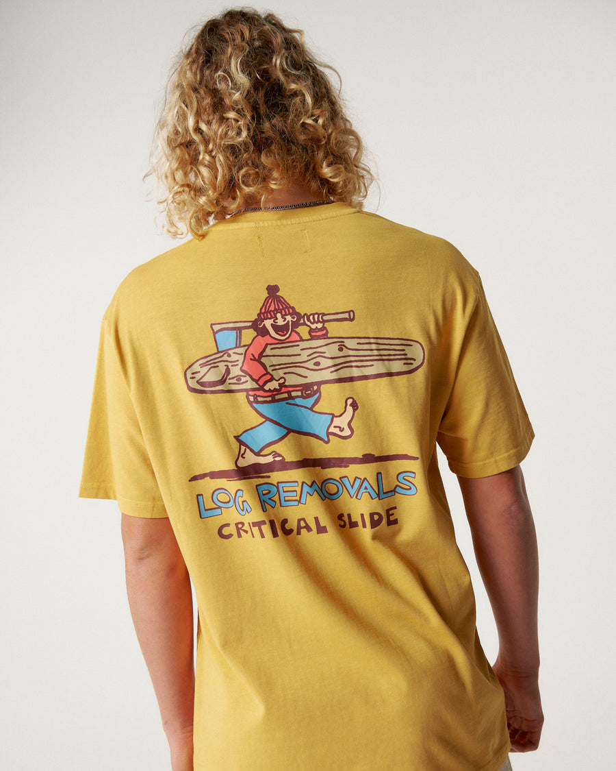 Logger Tee - Mustard