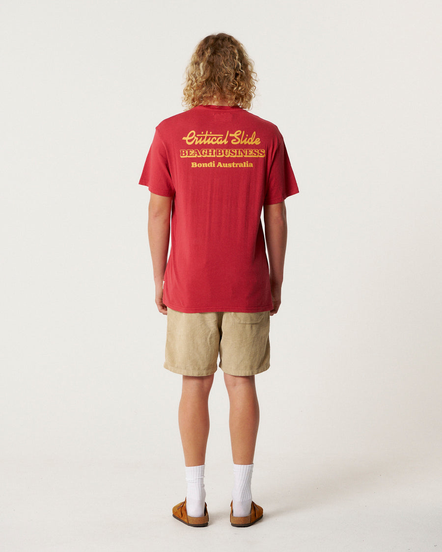 Business Tee - Red