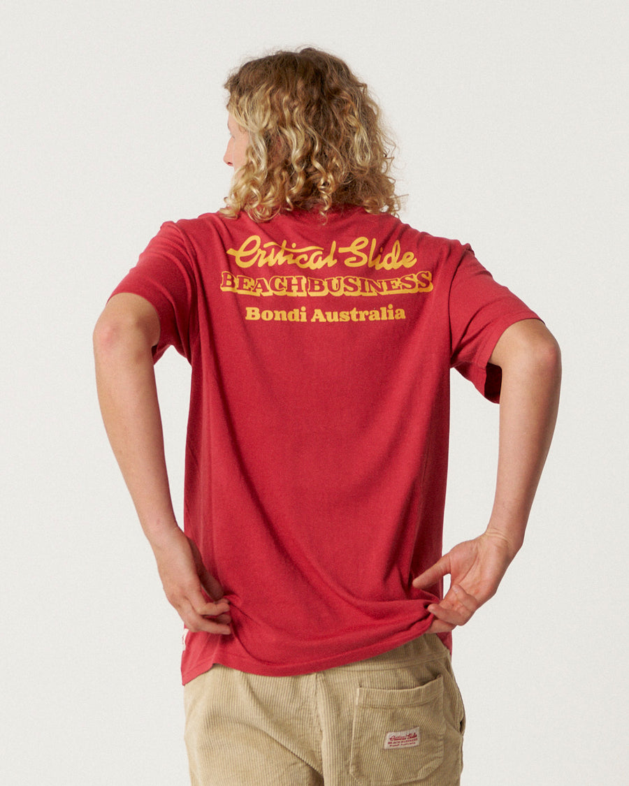 Business Tee - Red