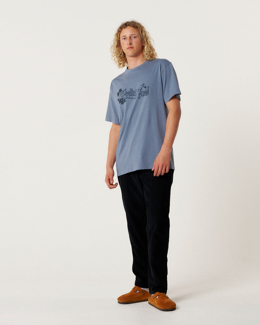 Feeling Fine Tee - Blue