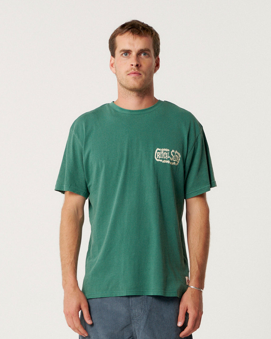 Tiki Tee - Dusty Green