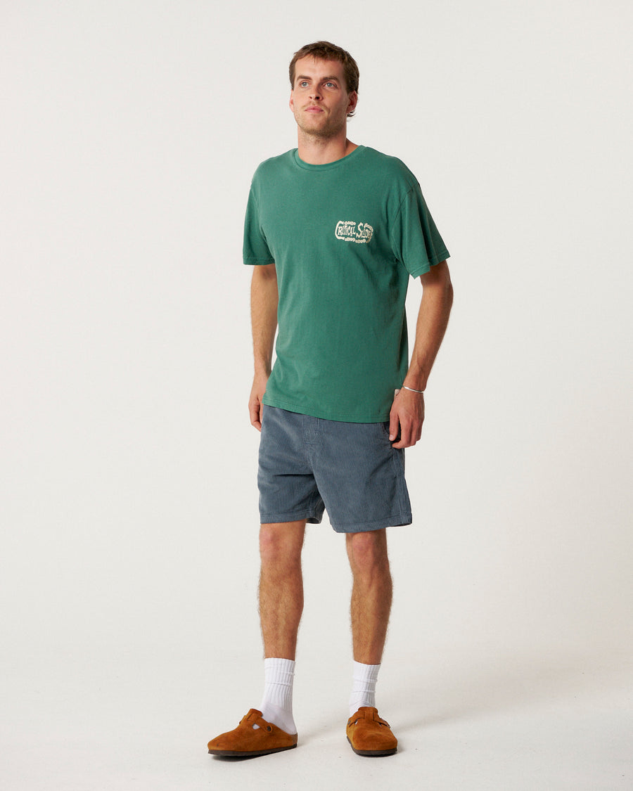 Tiki Tee - Dusty Green