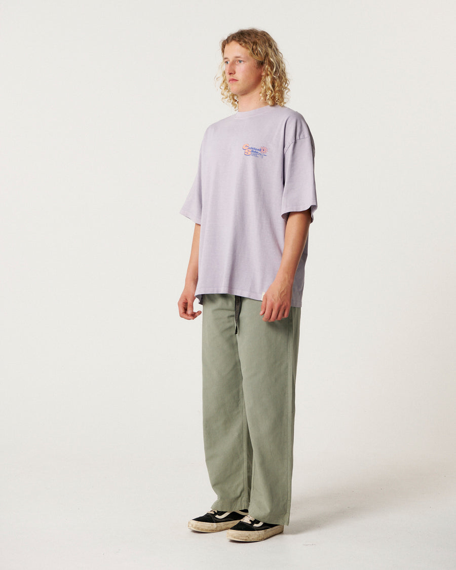 Power Tee - Washed Purple