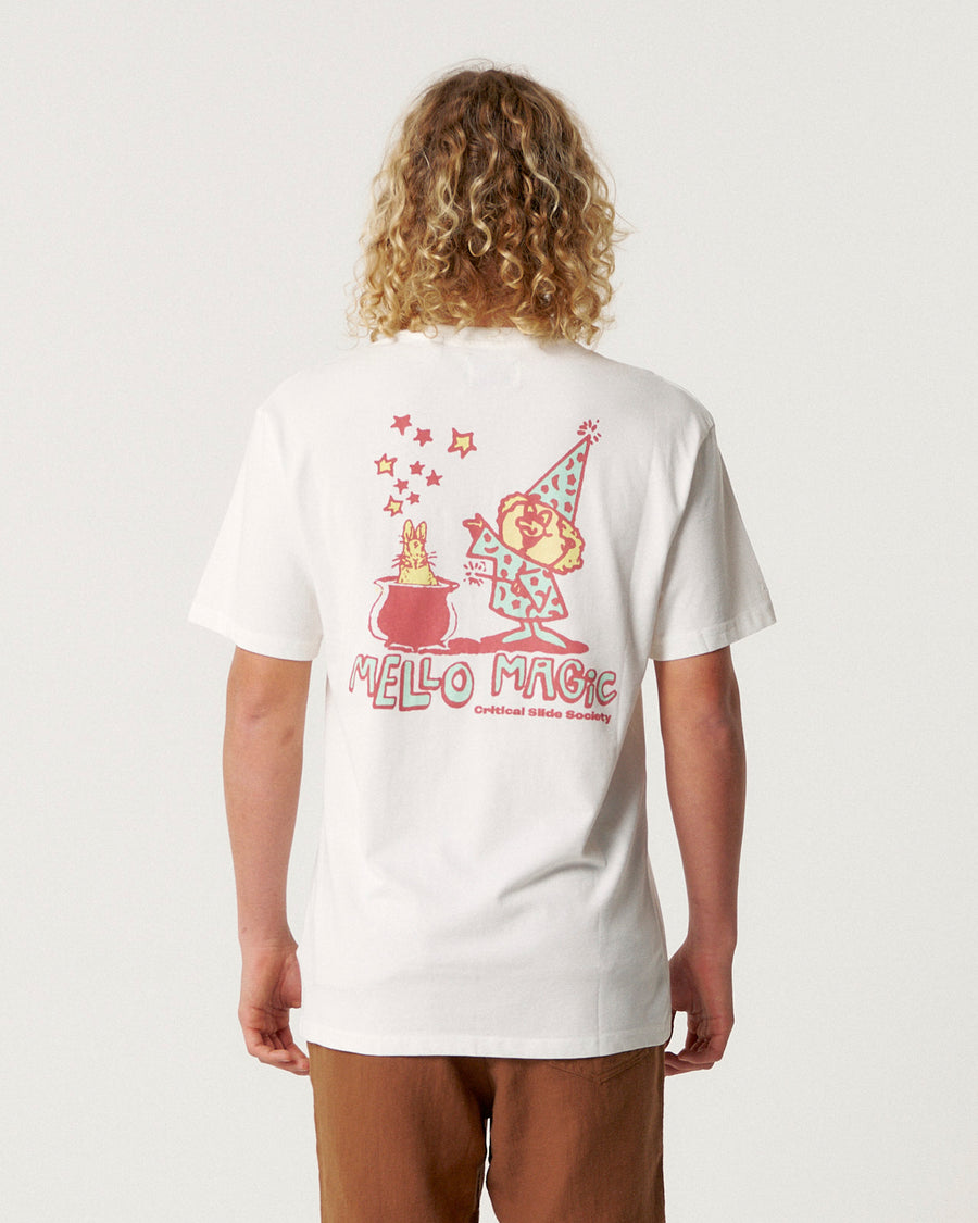 Mello Magic Tee - Vintage White