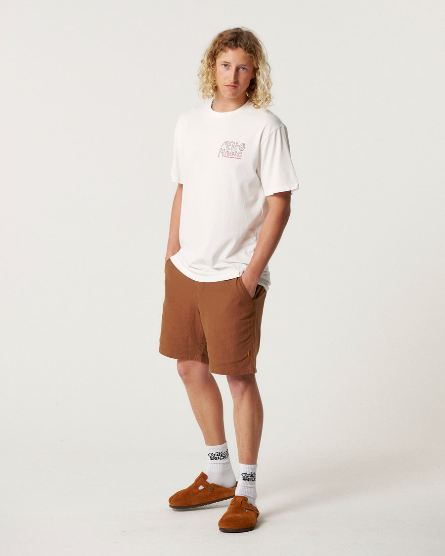 Mello Magic Tee - Vintage White