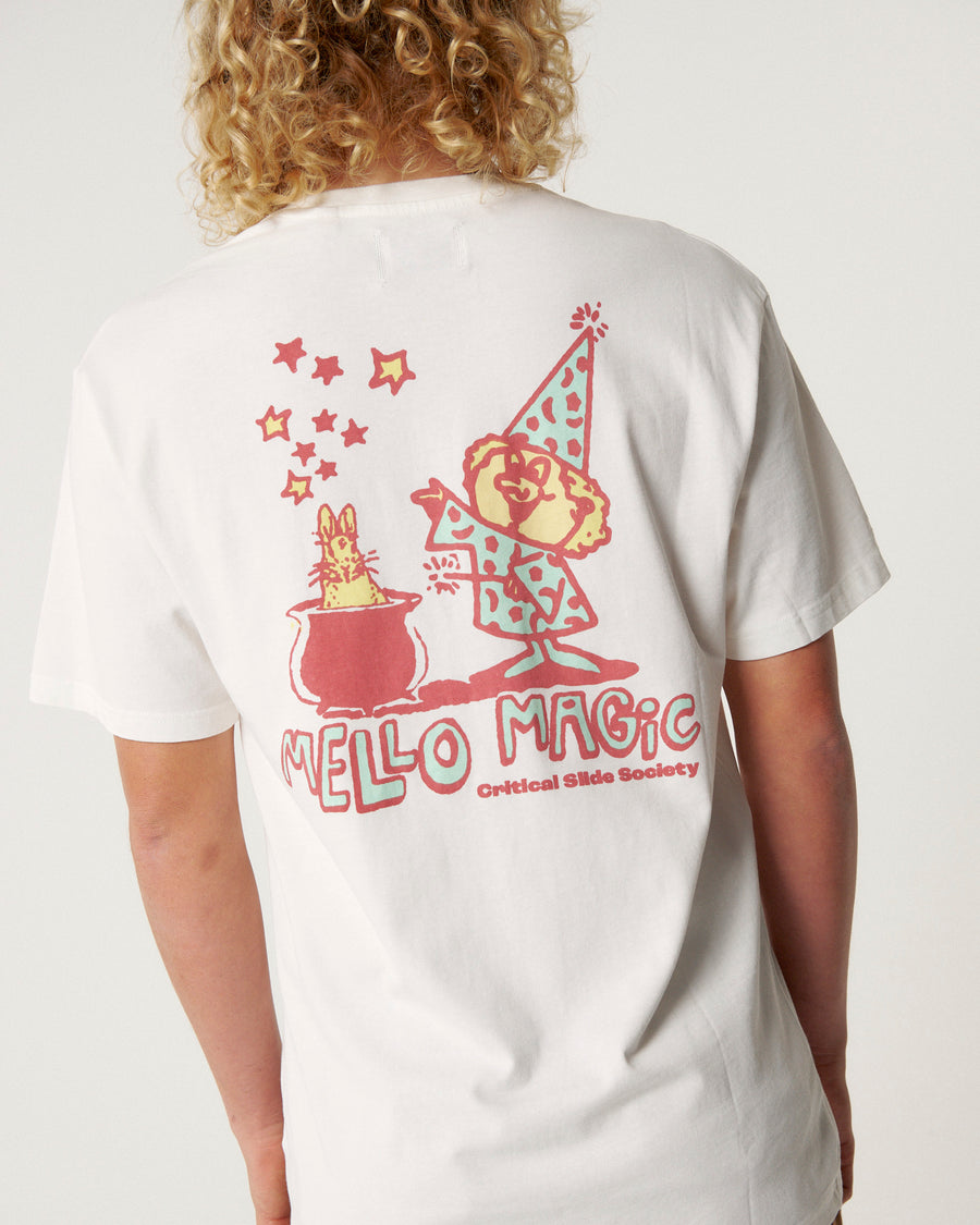Mello Magic Tee - Vintage White