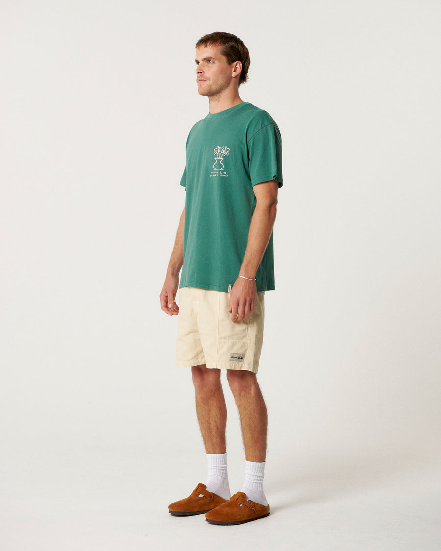 Daisy Tee - Dusty Green