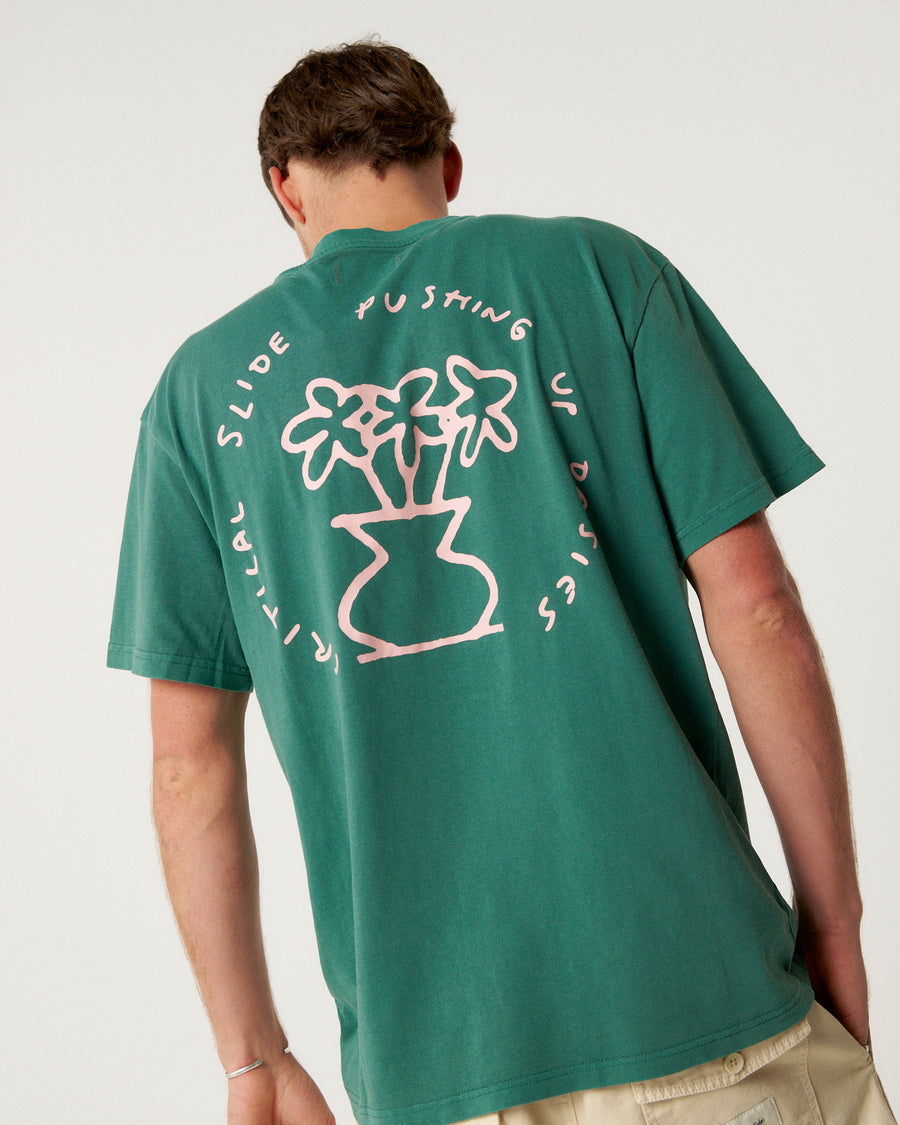 Daisy Tee - Dusty Green