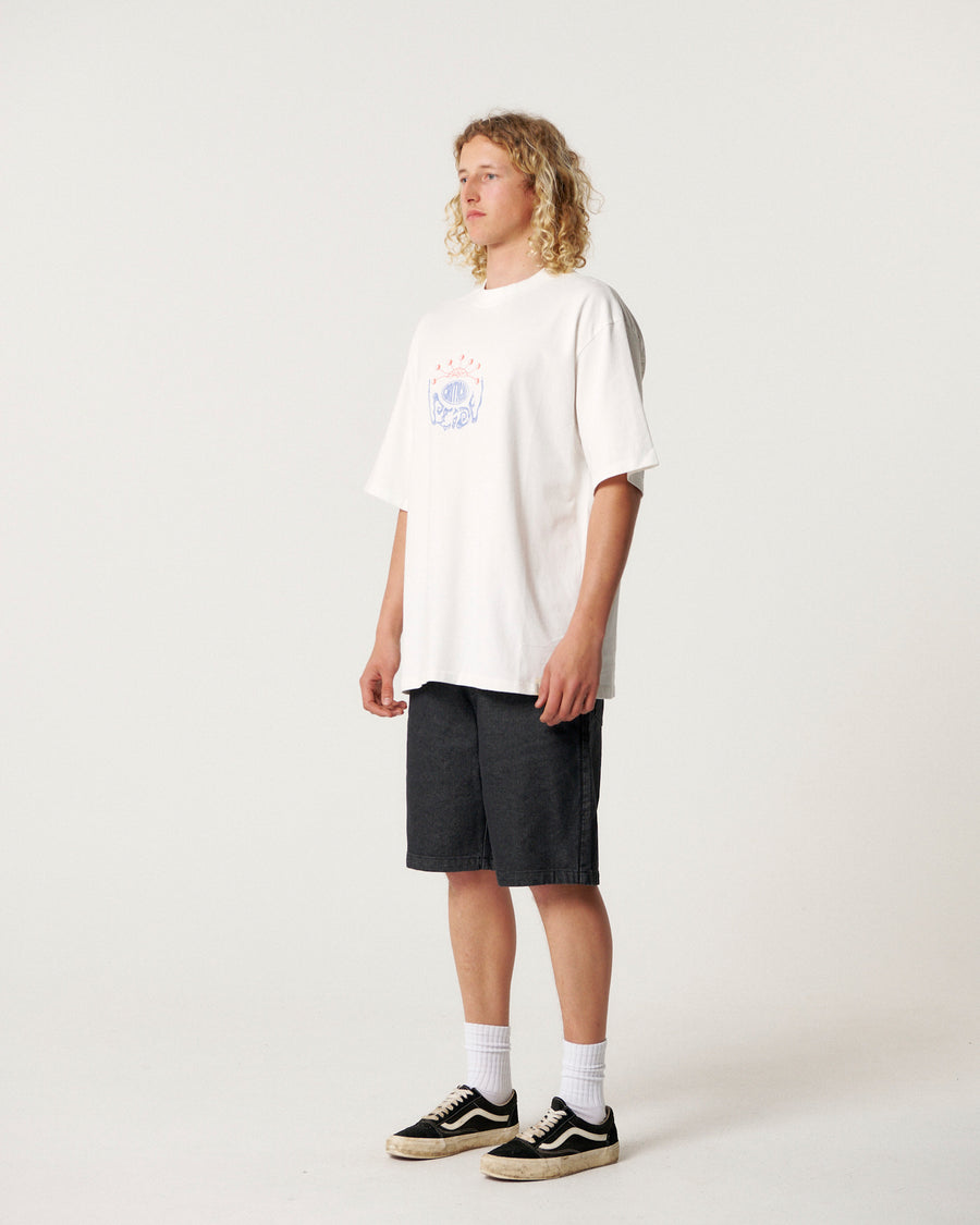 Madness Tee - Vintage White