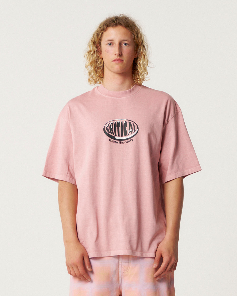 Buzzed Tee - Dusty Coral