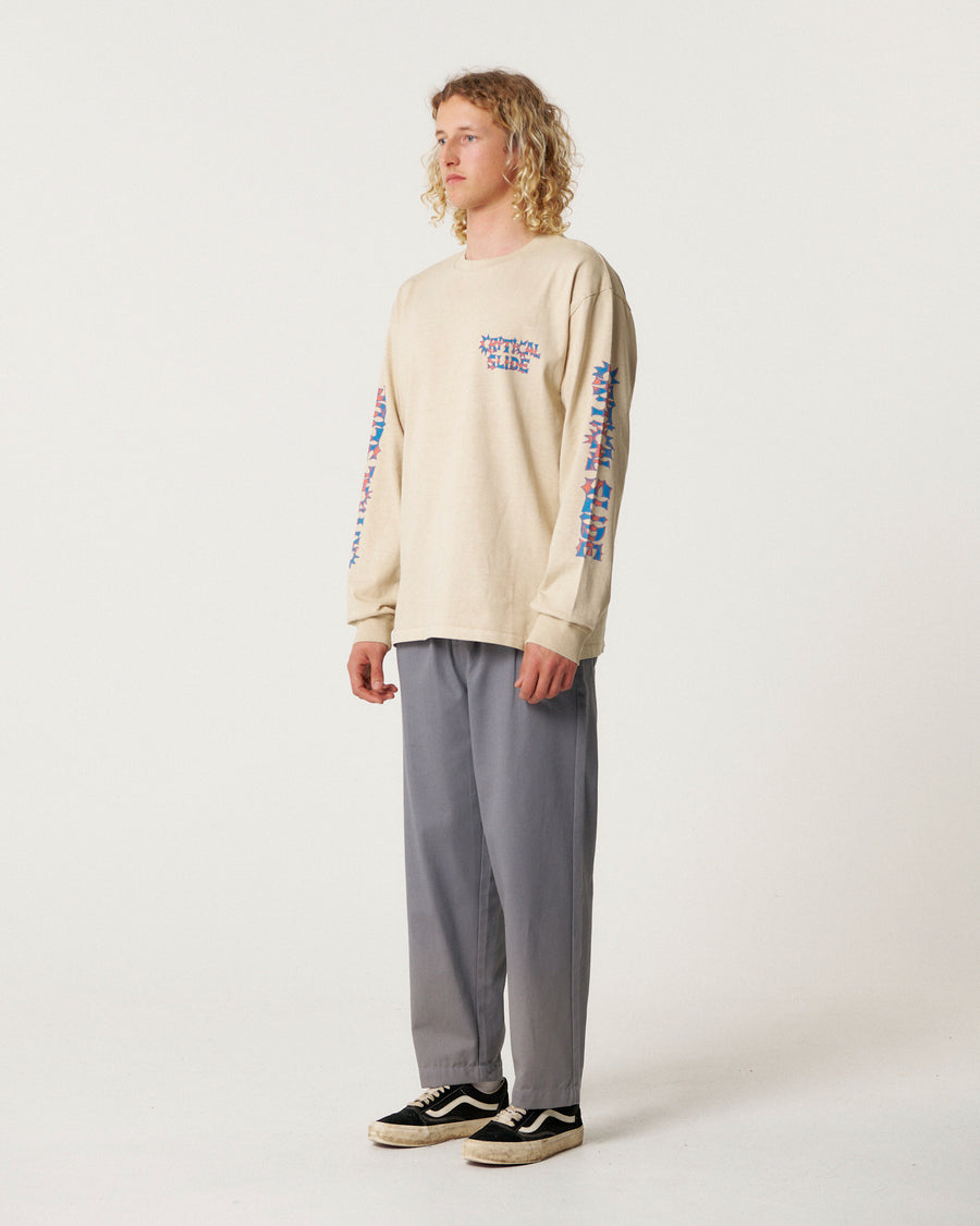 Joyride Longsleeve Tee - Ecru