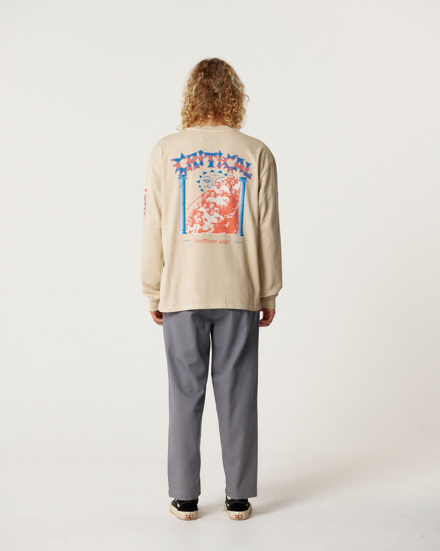 Joyride Longsleeve Tee - Ecru