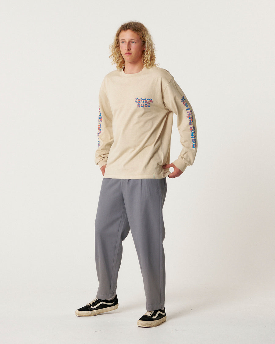 Joyride Longsleeve Tee - Ecru