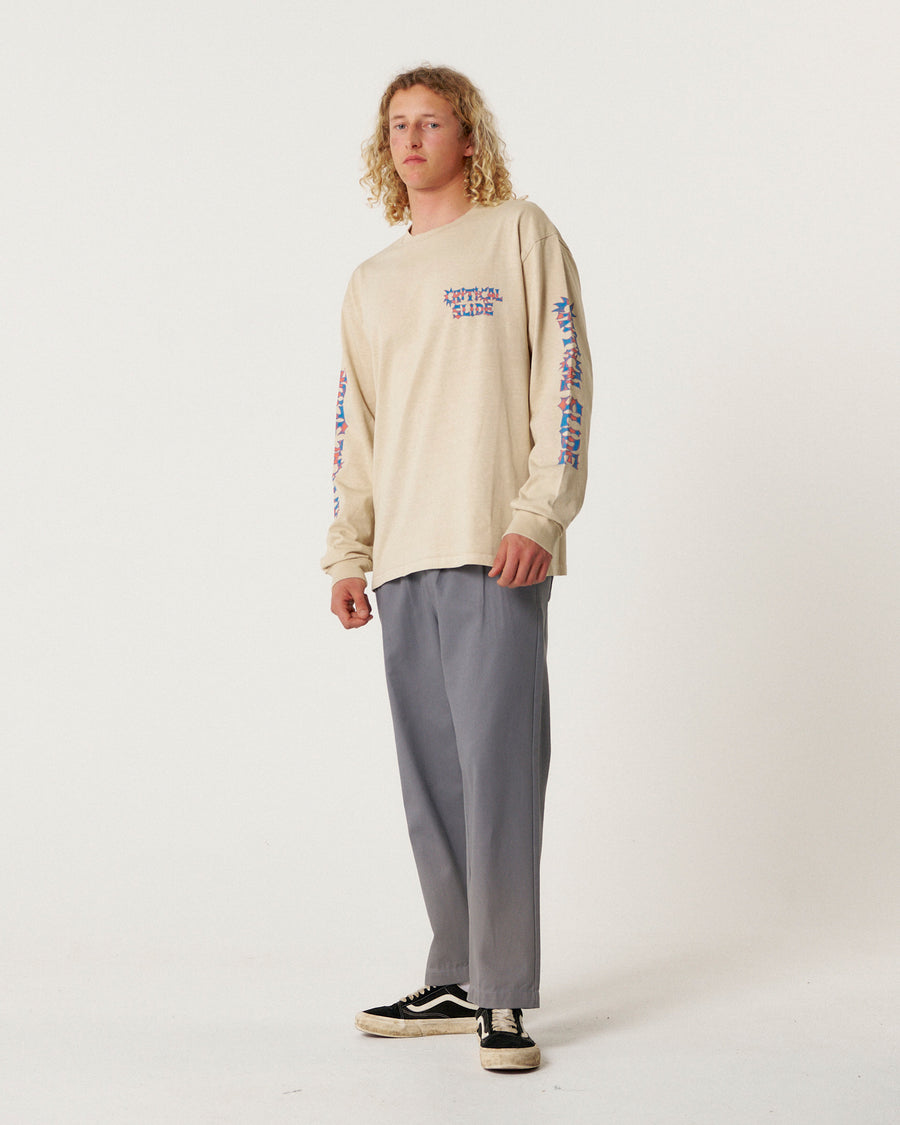 Joyride Longsleeve Tee - Ecru