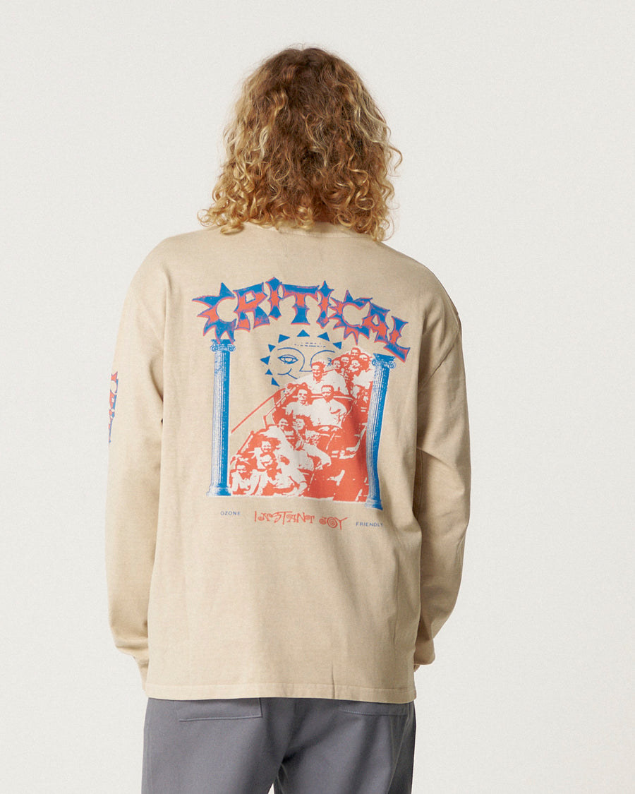 Joyride Longsleeve Tee - Ecru